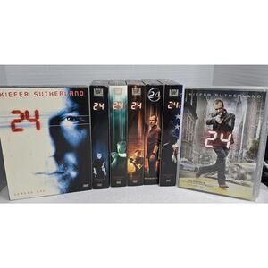 24 The Complete Series DVD, 2010, 8 Seasons- Tested- Very Good